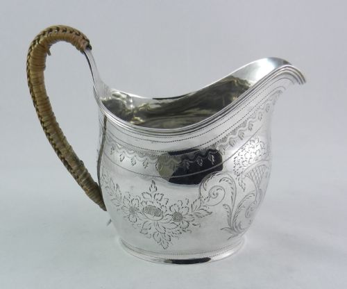 Georgian Silver Cream Jug.