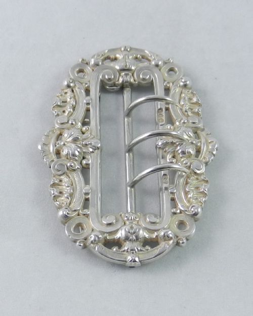 Antique Silver "Nurses" Buckle.