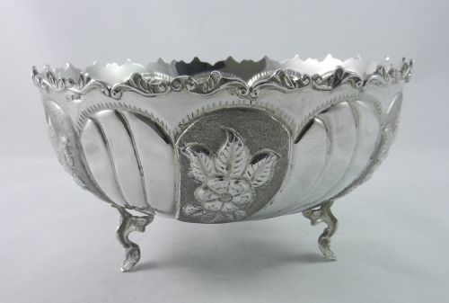 Antique Silver Bowl.