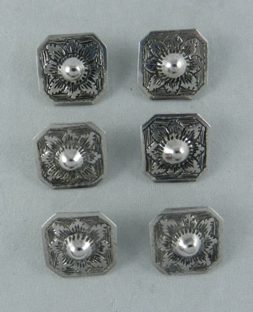 Antique Silver Buttons.