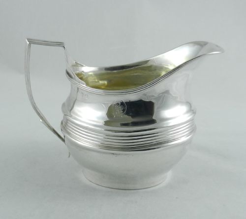 Geo.iii Silver Newcastle Cream Jug.