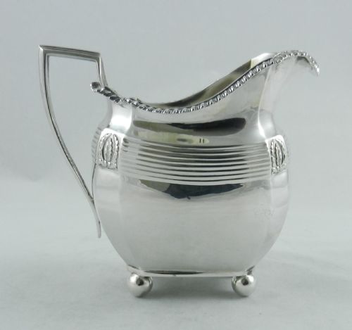 Antique Silver Cream Jug.