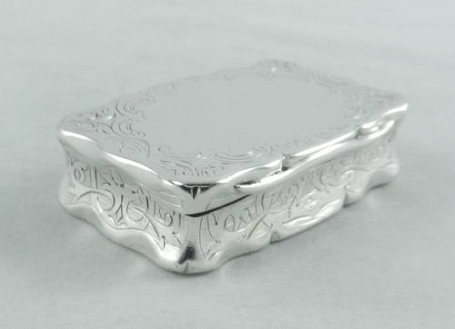 Antique Silver Snuff Box.