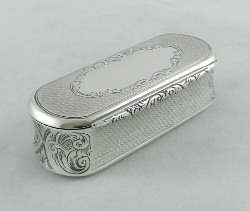 Antique Silver Snuff Box.