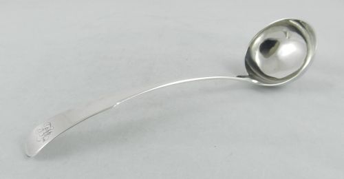 Antique Silver Scots Toddy Ladle.