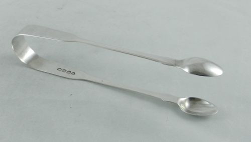 Antique Silver Sugar Tongs.