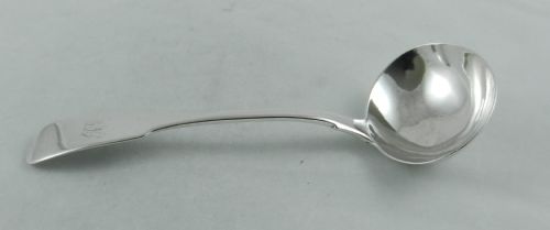 Exeter Silver Sauce Ladle.