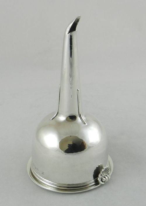 Geo.iii Silver Wine Funnel.