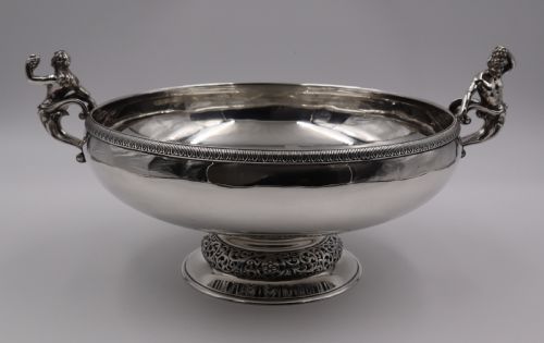 Antique Silver Bowl.
