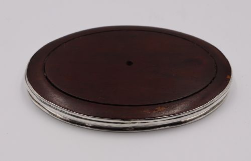 ANTIQUE SILVER TEA POT STAND - ADDITIONAL PHOTO 5