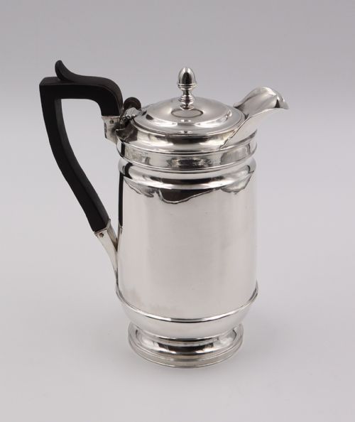 Antique Silver Coffee Jug.