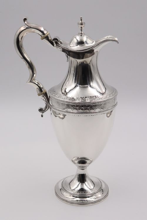 Antique Silver Ewer.