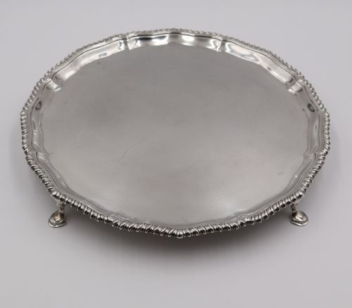 Silver Harrods Ltd. Salver.