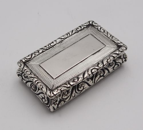 Antique Silver Snuff Box.