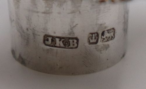 PAIR OF ANTIQUE SILVER CANDLESTICKS - ADDITIONAL PHOTO 6