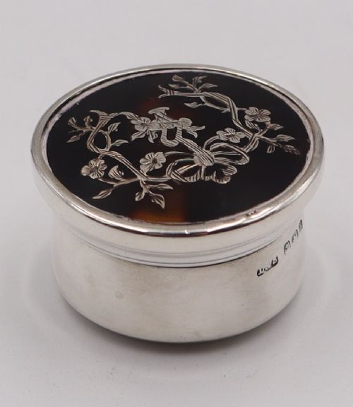 Antique Silver Box.