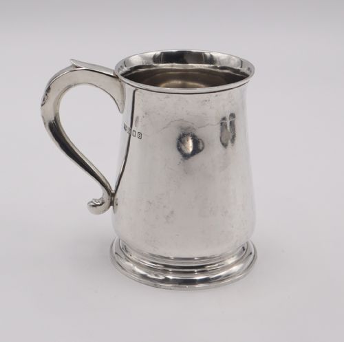 Silver Pint Mug.