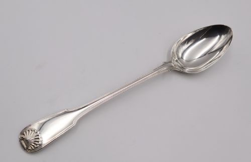 Antique Silver Basting Spoon.