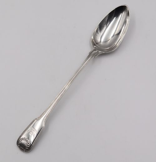 Antique Silver Basting Spoon.