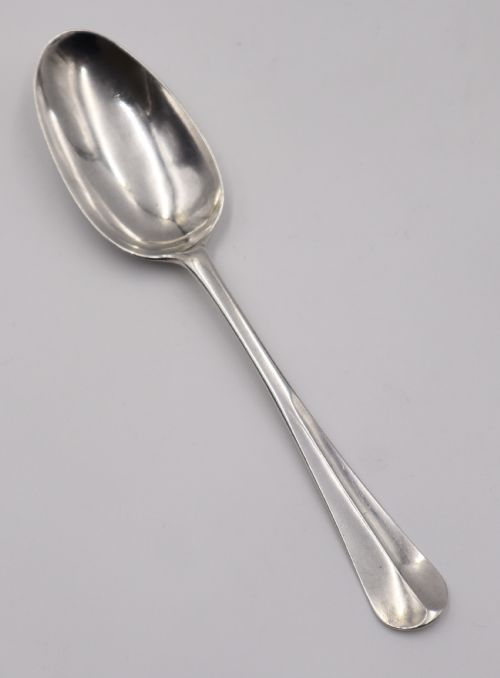 Antique Silver Serving Spoon.