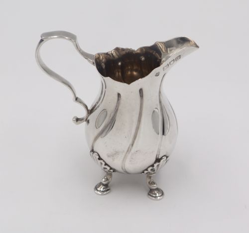 Antique Silver Cream Jug.