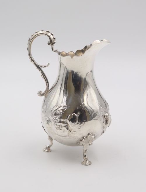 Antique Silver Cream Jug.