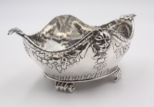 PAIR ANTIQUE SILVER DISHES - ADDITIONAL PHOTO 8