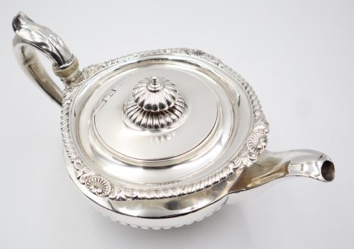 ANTIQUE SILVER BENJAMIN SMITH TEA SET - ADDITIONAL PHOTO 14