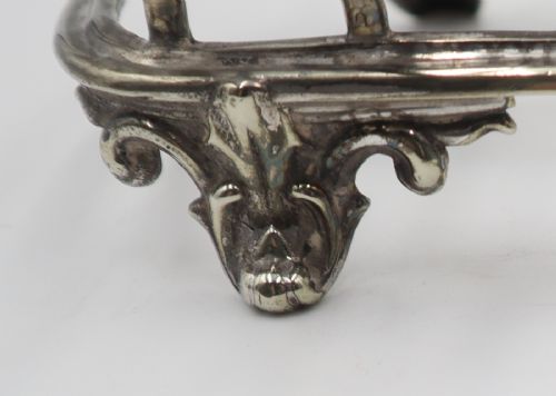 ANTIQUE SILVERPLATED TOAST RACK - ADDITIONAL PHOTO 4