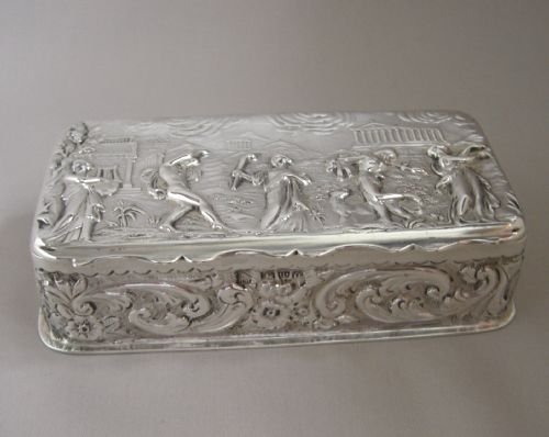 Antique Silver Box.