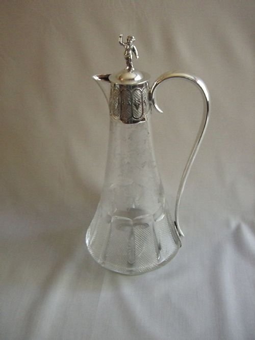 Victorian Claret Jug.