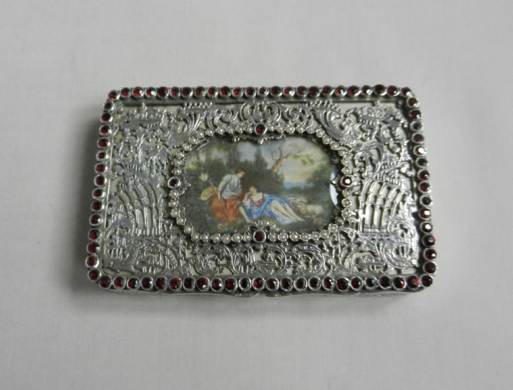 Antique Silver Box.
