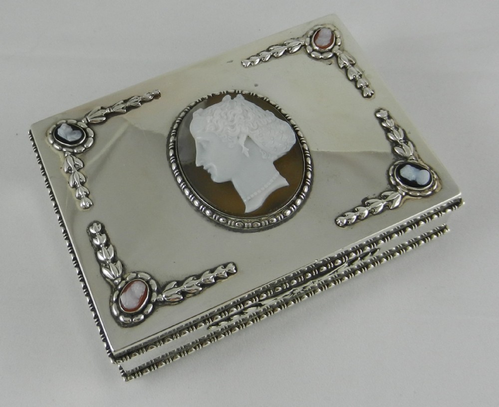 Antique Silver Box.