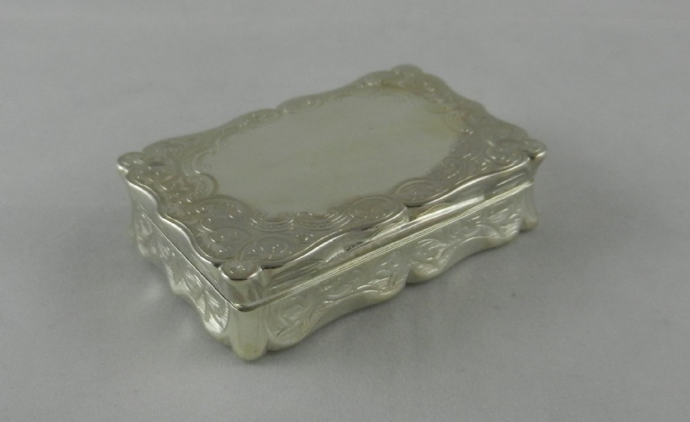 Antique Silver Snuff Box.