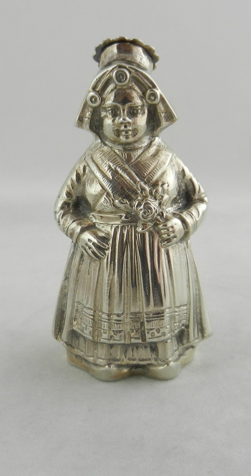 Large Silver Pepper Pot.