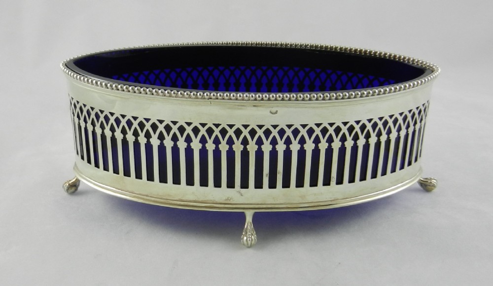 Antique Silver Jardinere