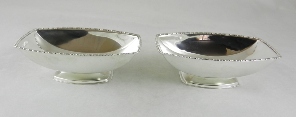 Art Deco Silver Dishes.