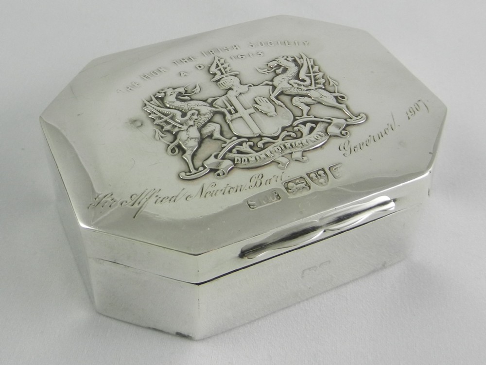 Antique Silver Box Of Huge Intrigue.