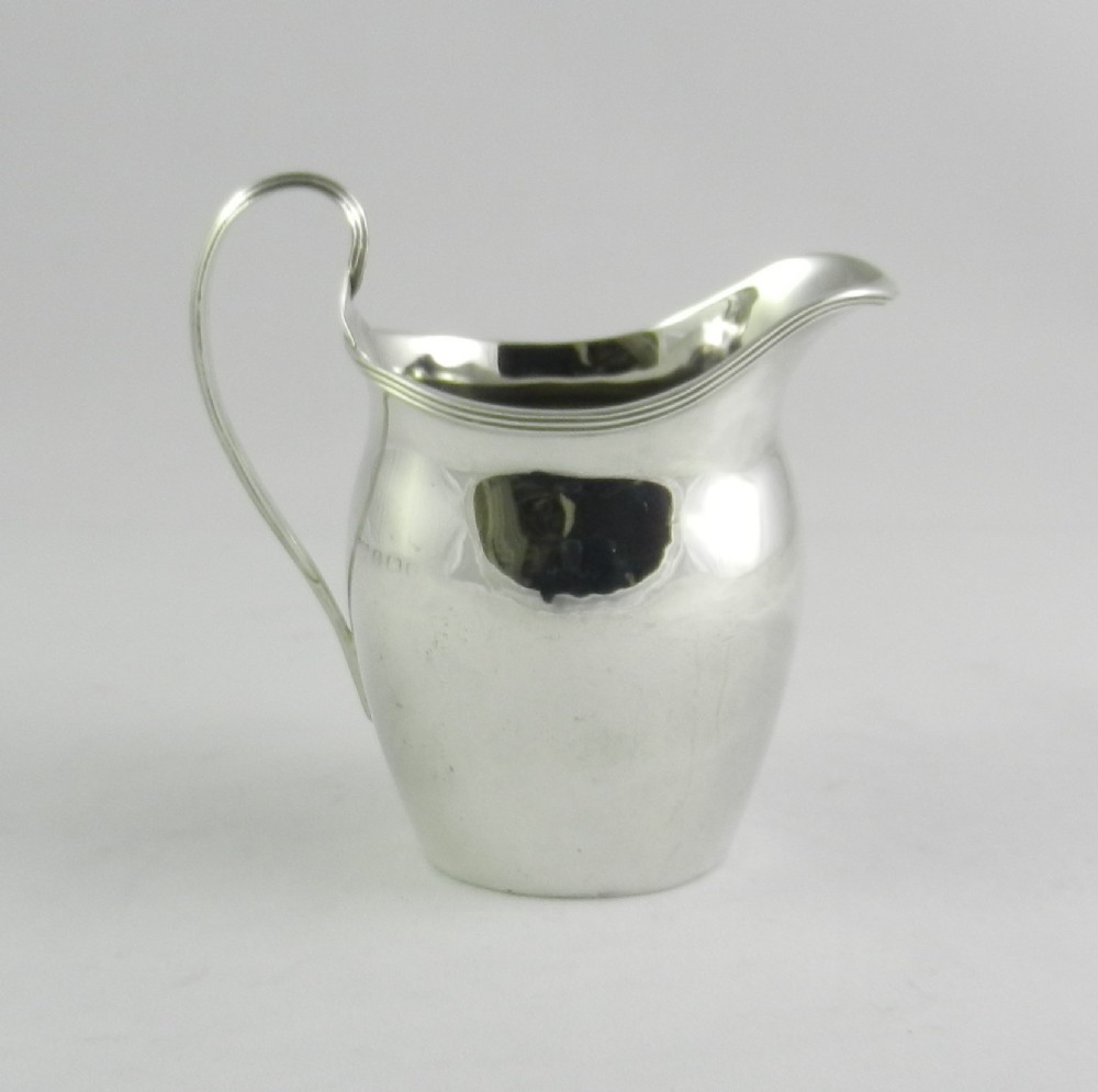Silver Cream Jug.