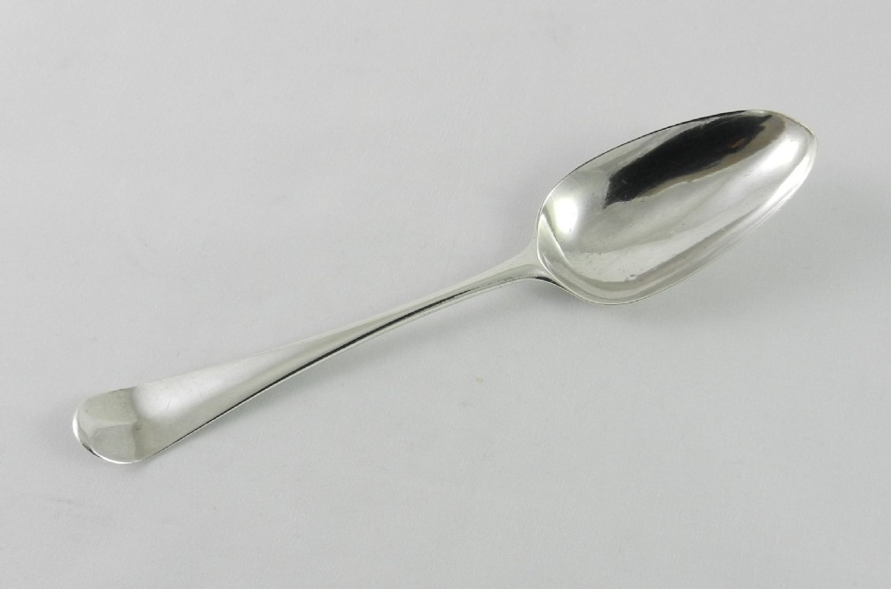 Georgian Silver Serving Spoon.