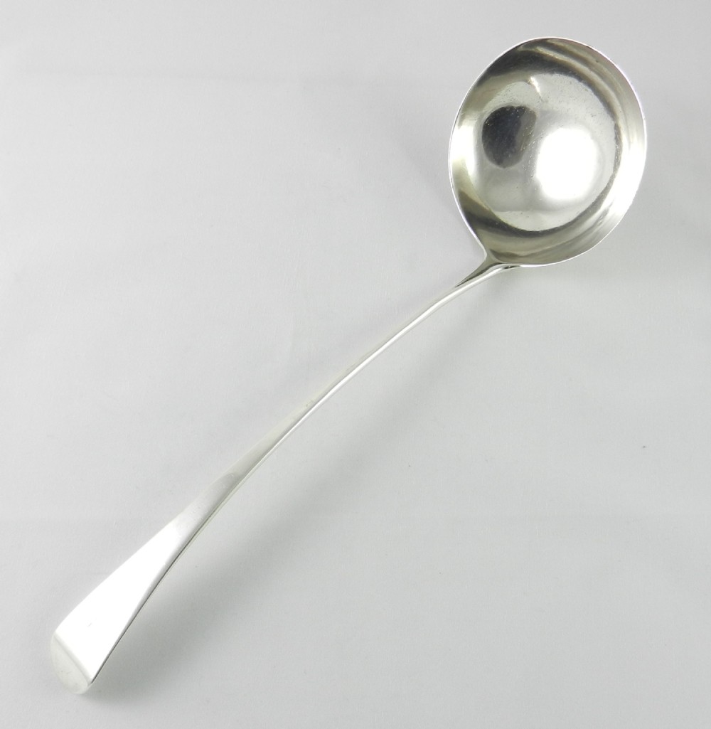 Georgian Silver Soup Ladle.