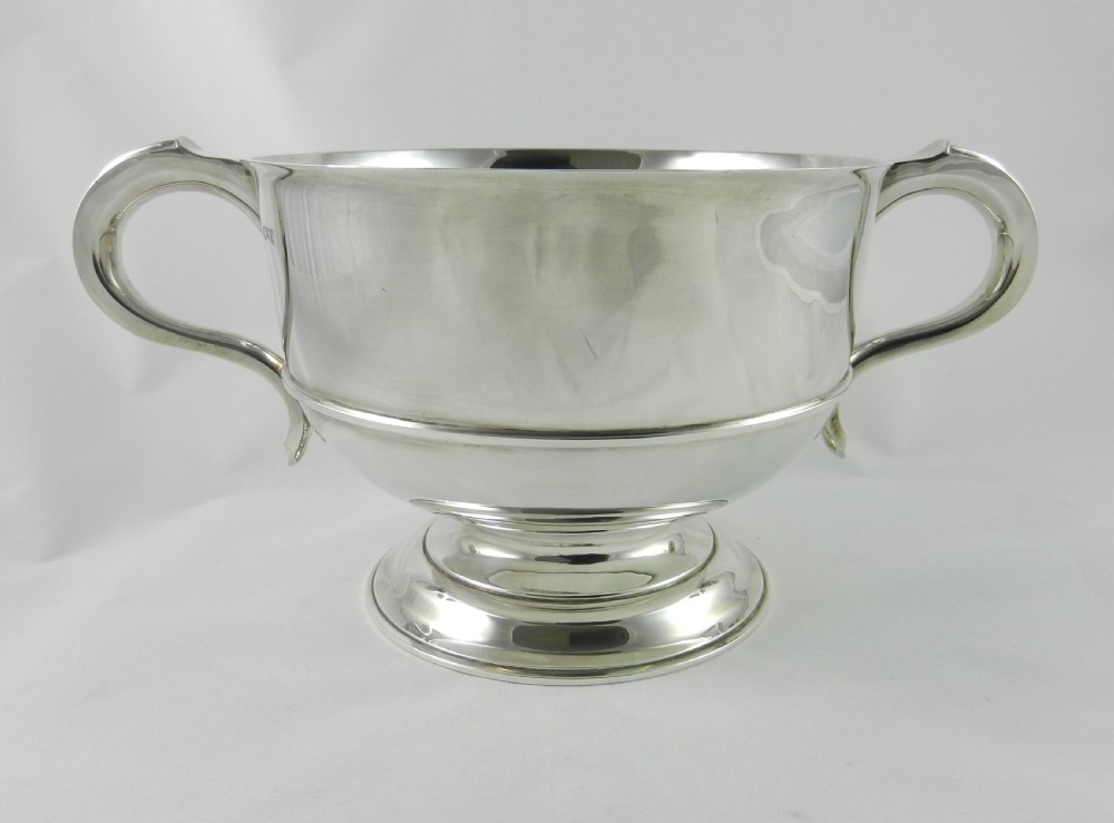 Antique Silver Bowl.