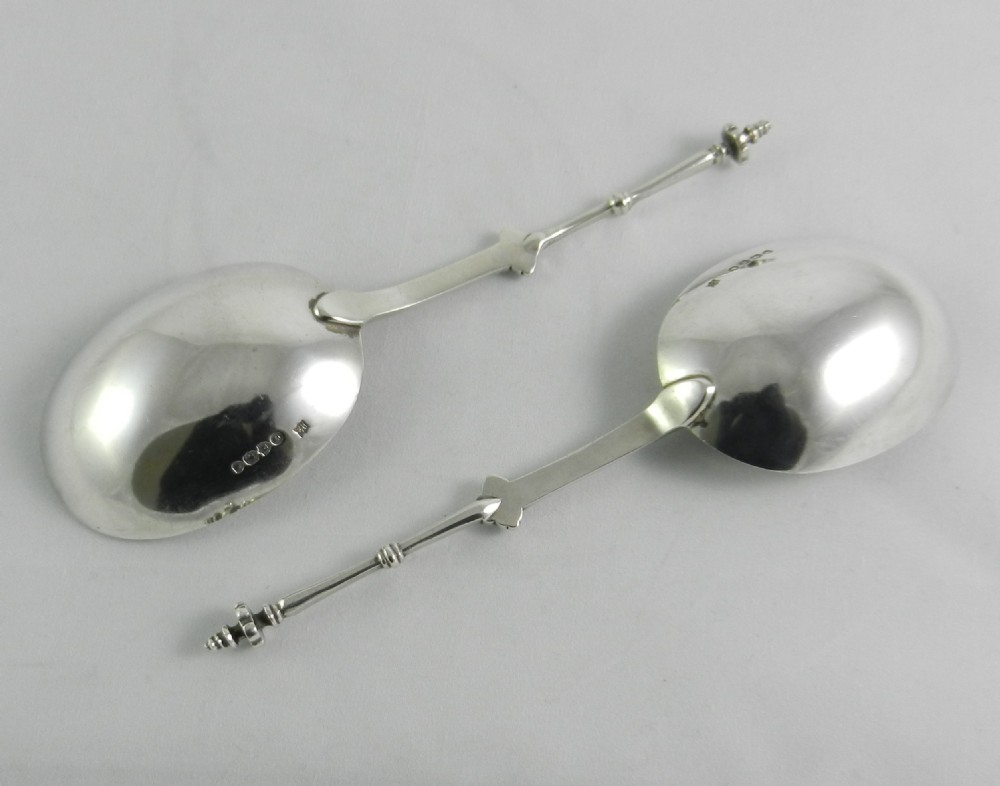 Antique Silver Spoons. View II