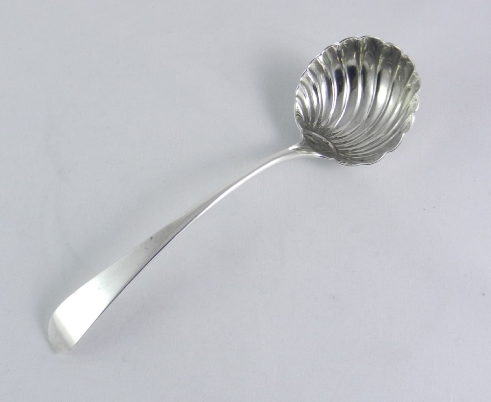Geo.III Silver Sauce Ladle.