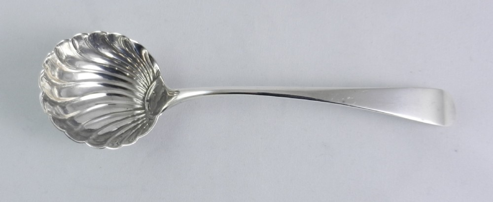 Geo.III Silver Sauce Ladle. View II