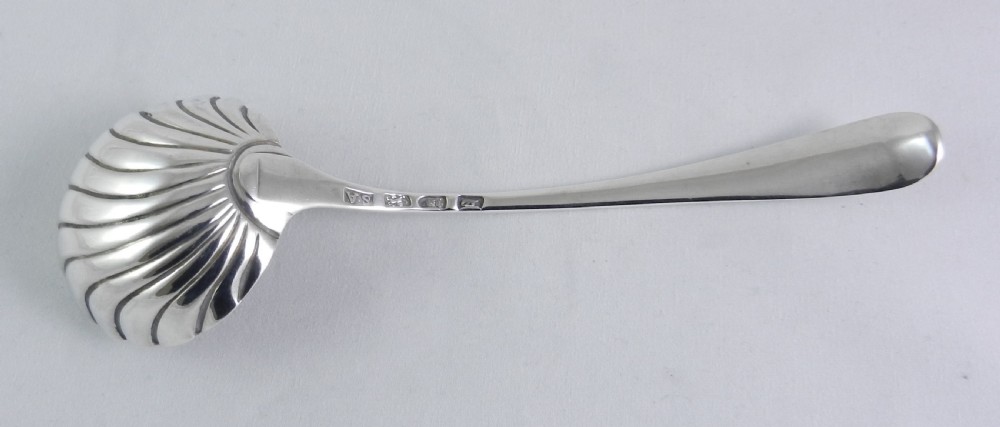 Geo.III Silver Sauce Ladle. View III