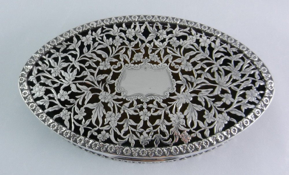Antique Silver Jewellery Box. View IV