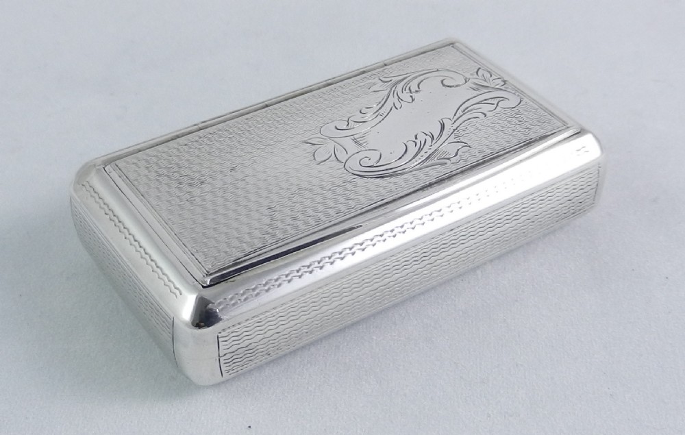 Antique Silver Snuff Box.