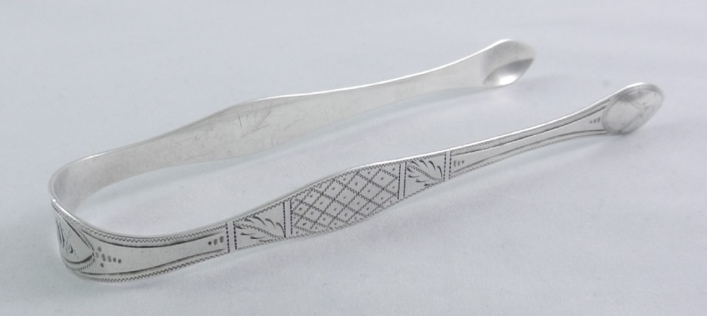 Geo.III Silver Sugar Tongs.