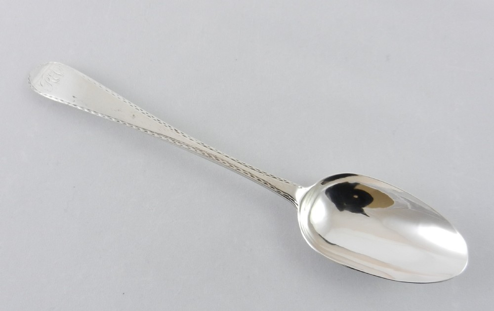 Antique Irish Silver Spoon. View III